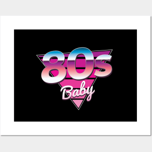 80s baby Posters and Art